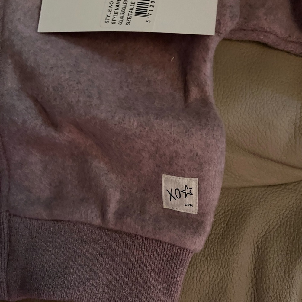Kids Purple Hoodie with Ears by Molo. Unicorn? Size 62 - Picture 5 of 11